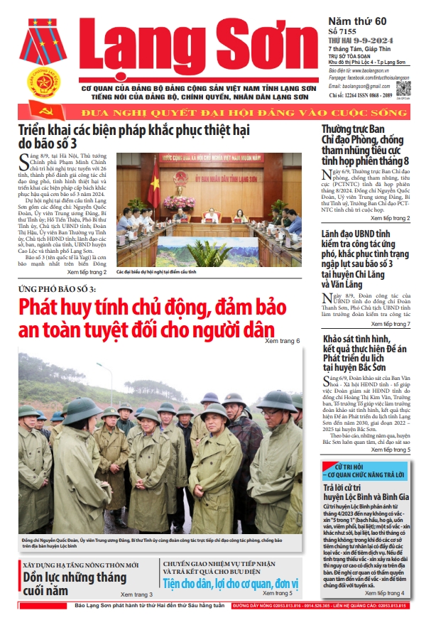 Số 7155 ngày 9/9