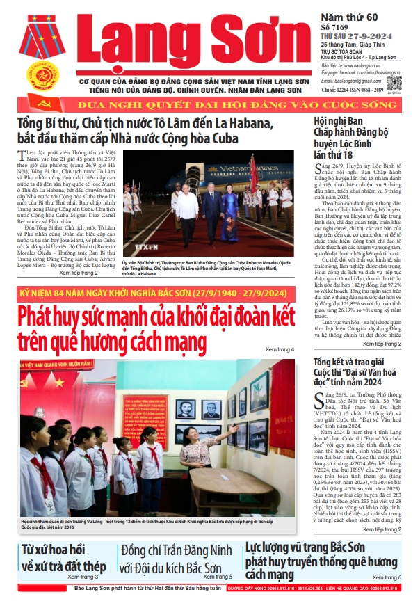 Số 7169 ngày 27/9