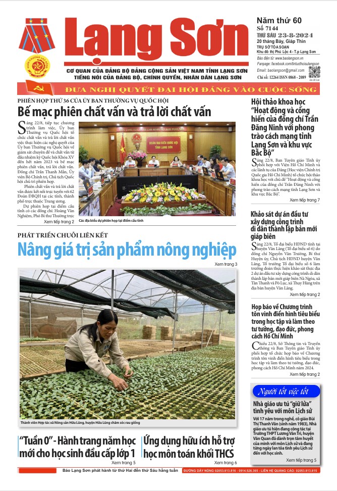 Số 7144 ngày 23/8