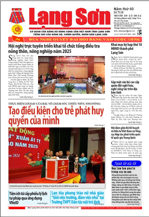 Số 7228 ngày 19/12 