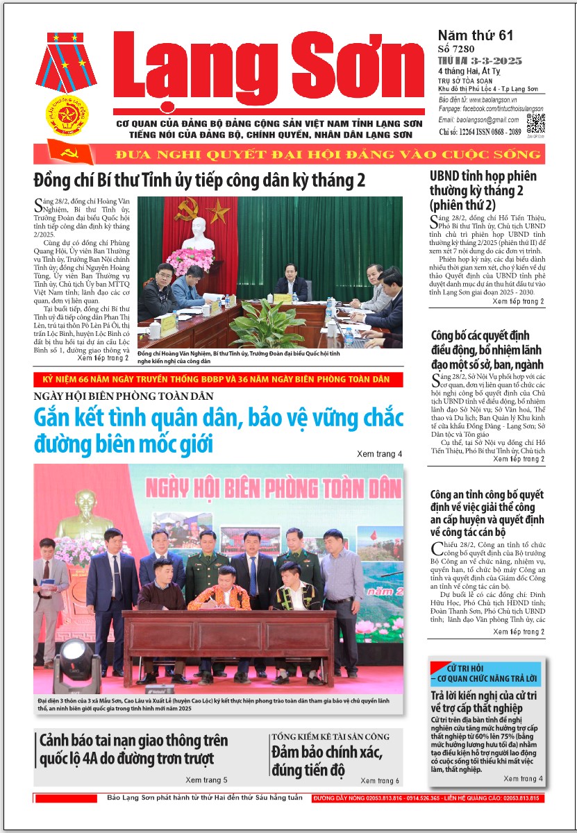 Số 7280 ngày 3/3/2025