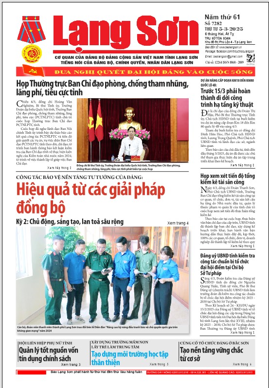 Số 7282 ngày 5/3/2025 