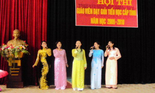 Hội thi Giáo viên dạy giỏi tiểu học cấp tỉnh