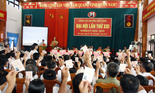 Phát huy dân chủ qua Đại hội điểm