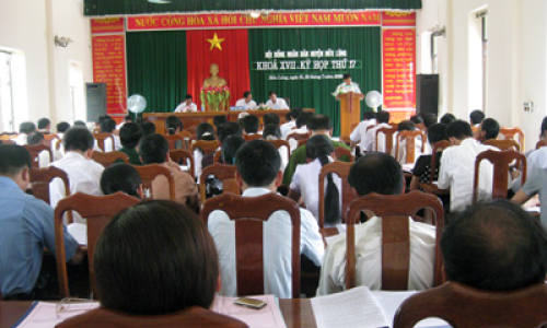 HĐND huyện Hữu Lũng tổ chức kỳ họp thứ 17