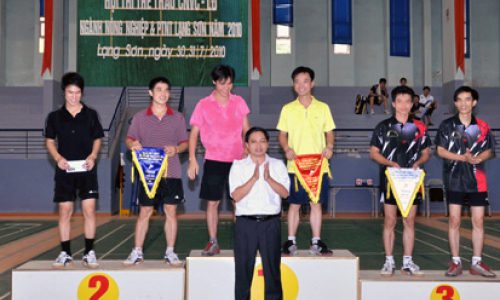 Hội thi thể thao CNVC LĐ ngành Nông nghiệp và Phát triển nông thôn, năm 2010