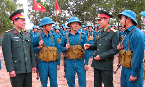 Tâm sự người lính học viên