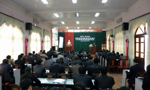 Tập huấn kiến thức về xây dựng nông thôn mới