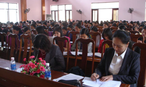 Lộc Bình, Chi Lăng, Bình Gia, Bắc Sơn tập huấn nữ ứng cử viên đại biểu Hội đồng nhân dân các cấp, nhiệm