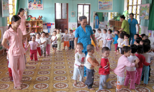 Bậc học mầm non - đôi điều trăn trở