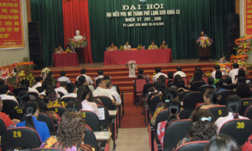 Đại hội đại biểu Phụ nữ thành phố Lạng Sơn