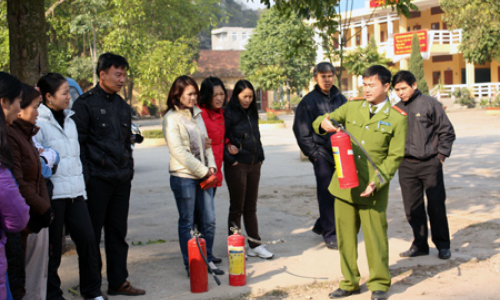 Tăng cường phòng, chống cháy nổ bảo vệ tết Nguyên đán và các lễ hội đầu xuân
