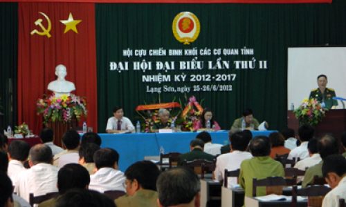 Đại hội Hội CCB khối CCQ tỉnh, nhiệm kỳ 2012-2017: 99,17% hội viên đạt tiêu chuẩn CCB gương mẫu