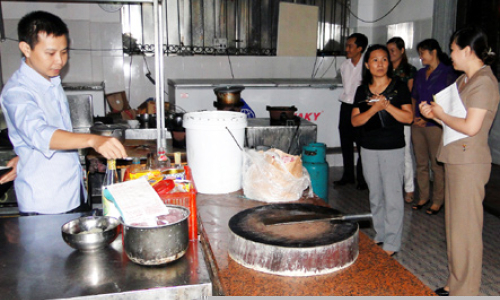 Văn Lãng với công tác đảm bảo vệ sinh an toàn thực phẩm