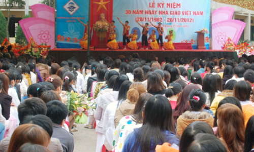 Trường CĐSP Lạng Sơn kỷ niệm 30 năm ngày Nhà giáo Việt Nam