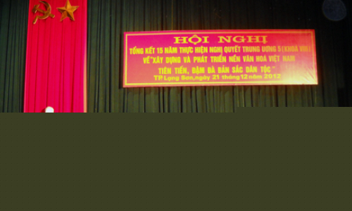 Thành uỷ Lạng Sơn tổng kết 15 năm thực hiện Nghị quyết Trung ương 5 khoá VIII