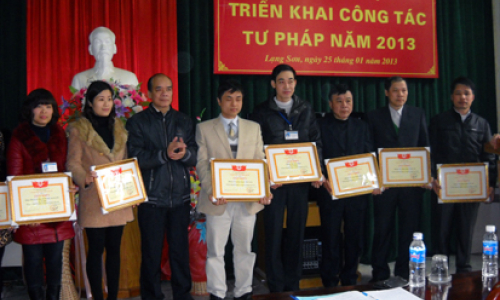 Sở Tư pháp triển khai nhiệm vụ năm 2013