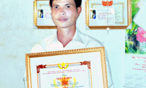 Một hộ gia đình văn hóa tiêu biểu