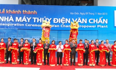 Khánh thành Nhà máy thủy điện Văn Chấn công suất 57 MW