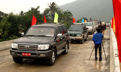 Động thổ mở cửa hầm đường bộ đèo Cả