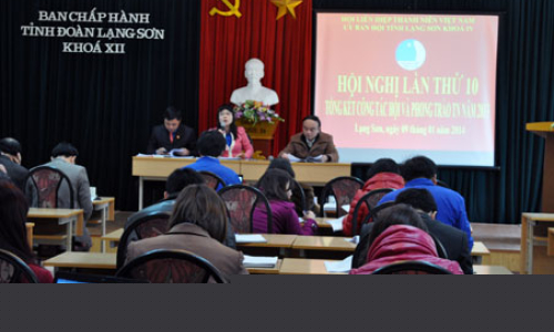Hội Liên hiệp thanh niên tỉnh tổ chức hội nghị lần thứ 10, khóa IV, nhiệm kỳ 2009 – 2014