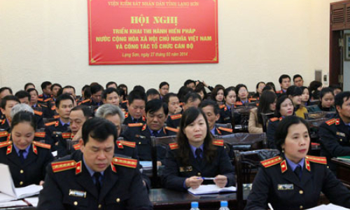Triển khai thi hành Hiến pháp