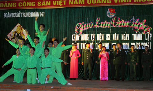 Giao lưu văn nghệ kỷ niệm 83 năm ngày thành lập Đoàn TNCS Hồ Chí Minh