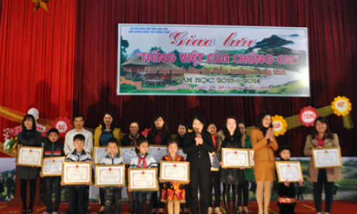 66 học sinh tiểu học tham gia hội thi giao lưu “Tiếng Việt của chúng em”cấp tỉnh năm học 2013-2014