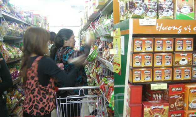 Chỉ số giá tiêu dùng tháng 4/2014 của cả nước chỉ tăng 0,08%