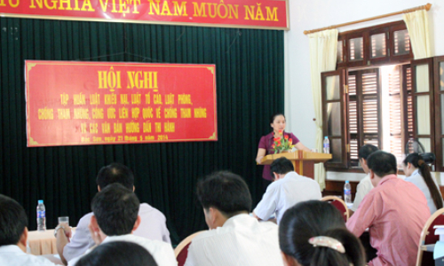 Tuyên truyền Luật Khiếu nại, Luật Tố cáo, Luật Phòng, chống tham nhũng