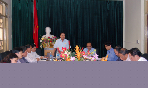 Kiểm tra xây dựng nông thôn mới tại Lạng Sơn