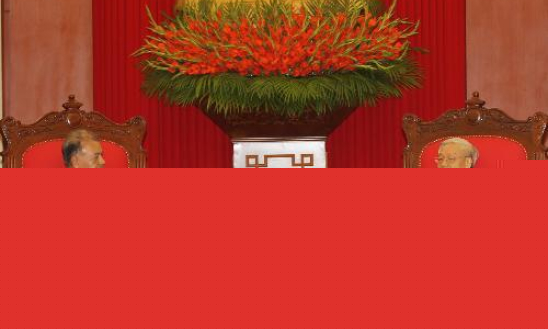 Tổng Bí thư Nguyễn Phú Trọng tiếp Tổng Bí thư Đảng Lao động Mê-hi-cô