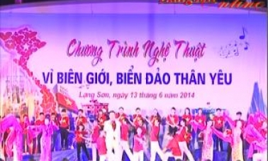 Lạng Sơn: Hát "vì biên giới, biển đảo quê hương"