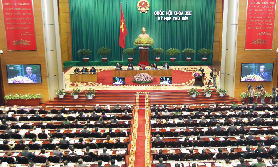 Quốc hội thông qua hai Nghị quyết quan trọng