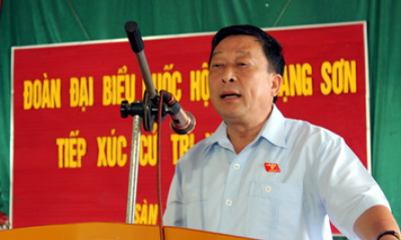 Hoạt động tiếp xúc cử tri sau kỳ họp của Đoàn Đại biểu Quốc hội tỉnh Lạng Sơn