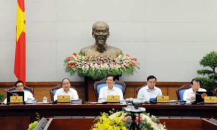 Chính phủ họp phiên thường kỳ tháng 7