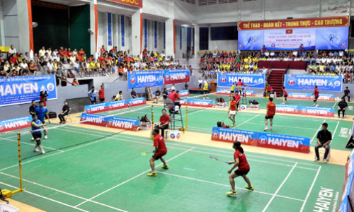 Khai mạc giải Cầu lông trung cao tuổi toàn quốc, năm 2014