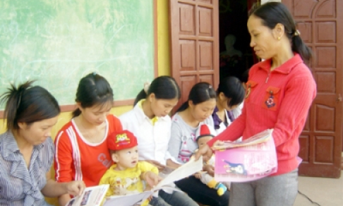 Xây dựng mô hình Trung tâm DS-KHHGÐ trực thuộc UBND huyện