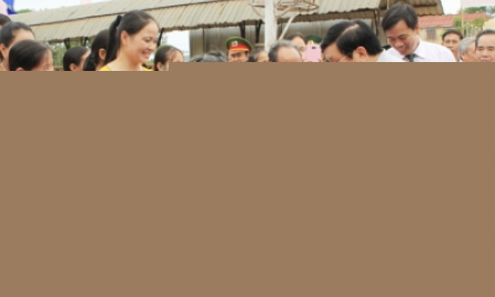 Chủ tịch nước Trương Tấn Sang thăm và làm việc tại Quảng Trị