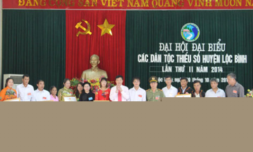 Đại hội đại biểu các dân tộc thiểu số huyện Lộc Bình lần thứ II