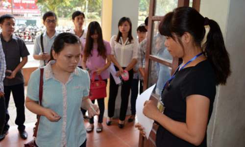 928 thí sinh dự thi tuyển công chức năm 2014