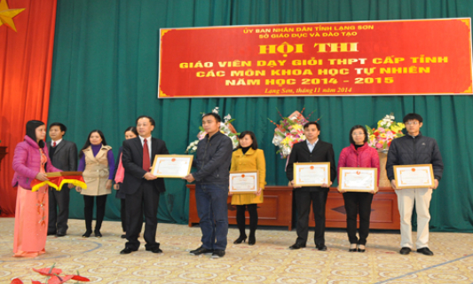 85 giáo viên được công nhận giáo viên giỏi