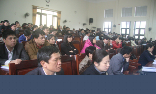 Bồi dưỡng, cập nhật kiến thức cho cán bộ lãnh đạo, quản lý cấp tỉnh năm 2014