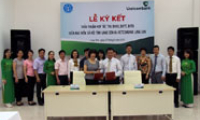 Ký kết hợp tác thu BHXH, BHYT, BHTN