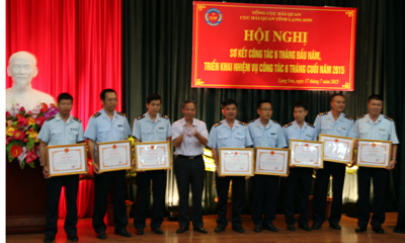 6 tháng thu thuế XNK đạt 3.487 tỷ đồng