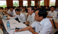 200 cán bộ tập huấn công tác giảm nghèo 2015