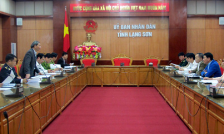 UBND tỉnh: Làm việc với Văn phòng Thường trực Ban chỉ đạo 389 Quốc gia
