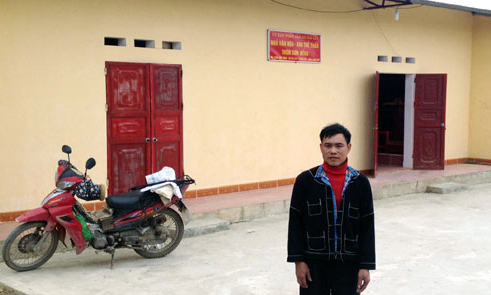 Ông Cải hiến đất xây nhà văn hoá