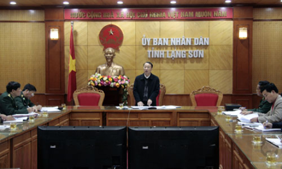 Họp công tác chuẩn bị phối hợp tổ chức “Giao lưu hữu nghị quốc phòng biên giới Việt Nam – Trung Quốc
