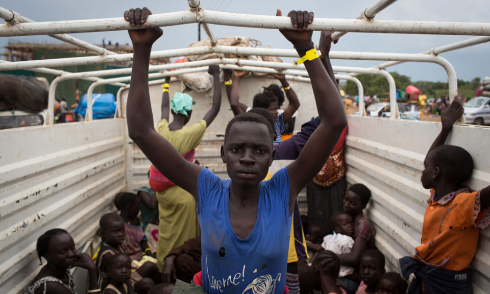 Làn sóng người tị nạn Nam Sudan sang Uganda cao kỷ lục